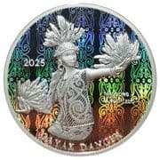 Bullion - Dayak Dancer (Proof Hologram) - Indonesia (1949-date)