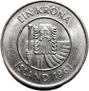1 Króna 1 ISK = JPY 1.27