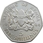 5 Shillings 5 KES = JPY 6.03