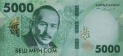 5000 Som 5000 KGS = JPY 9134