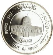 5 Dinars 5 KWD = JPY 2550