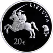 20 Euros 20 EUR = JPY 3689