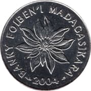 1 Ariary 1 MGA = JPY 0.037