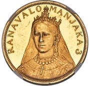5 Francs - Ranavalona III - Madagascar