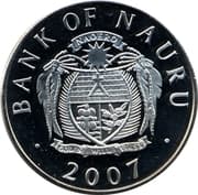 1 Dollar - Elizabeth II (Panavia Tornado and Gloster Meteor) - Nauru