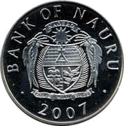 1 Dollar - Elizabeth II (Diamond Wedding) - Nauru