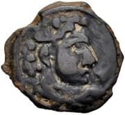 Unknown Æ (Northern Tokharistan; bare bust right) - Northern Tokharistan