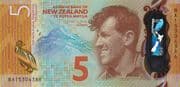 5 Dollars 5 NZD = JPY 465