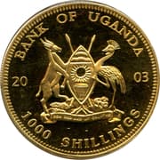 1000 Shillings 1000 UGX = JPY 43