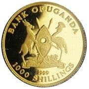 1000 Shillings 1000 UGX = JPY 43