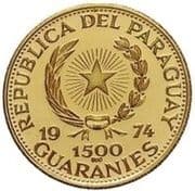 1500 Guaraníes 1500 PYG = JPY 37