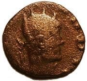 Antoninianus - Claudius II (CONSACRATIO) - Uncertain barbarous city
