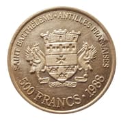 500 Francs / 500 Riksdaler - Saint Barthelemy