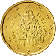 20 Euro Cents 0.20 EUR = JPY 37