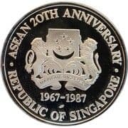 10 Dollars 10 SGD = JPY 1234