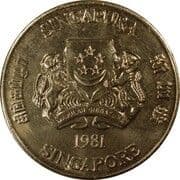 10 Dollars 10 SGD = JPY 1233