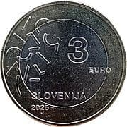 3 Euros 3 EUR = JPY 550