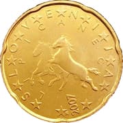 20 Euro Cents 0.20 EUR = JPY 37