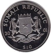 10 Dollars 10 SOS = JPY 2.77