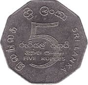 5 Rupees 5 LKR = JPY 2.53