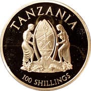 100 Shilingi 100 TZS = JPY 6.14
