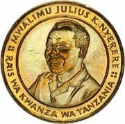 100 Shilingi 100 TZS = JPY 6.09