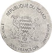 3000 Francs CFA 3000 XAF = JPY 841