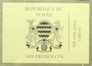 3000 Francs CFA 3000 XAF = JPY 834