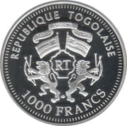 1000 Francs CFA 1000 XOF = JPY 281