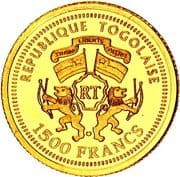 1500 Francs CFA 1500 XOF = JPY 419