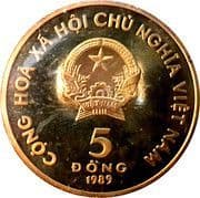 5 Đồng 5 VND = JPY 0.030