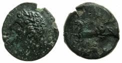 NUMIDIA.Massinissa or Micipsa circa 203-148-118 BC.AE.27.9mm.