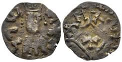 Axum. Hethasas. Early 7th Century-620. CU (0.75g, 16mm). BMC Axum 529
