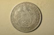 Guatemala; Silver 1/4 Quetzal 1928 (L)