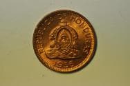 Honduras; 2 Centavos 1956 Red UNC