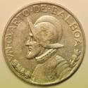 Panama Silver1/4 Balboa 1934 Low Mintage: 90,000