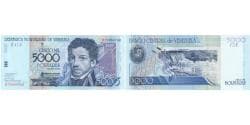 Venezuela, 5000 Bolivares, 2004-05-25, UNC(65-70)