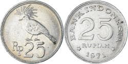 Coin, Indonesia, 25 Rupiah, 1971