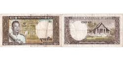 Lao, 20 Kip, 1963, KM:11b, VF(20-25)