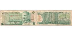 Guatemala, 1 Quetzal, 1976, 1976-01-07, KM:59b, VG(8-10)