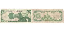 Venezuela, 20 Bolivares, 1989-09-07, VF(20-25)