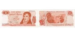 Argentina, 1 Peso, undated 1974, UNC(63)