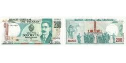 Uruguay, 200 Nuevos Pesos, 1986, KM:66a, UNC(65-70)