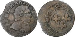 Principality of Orange, Frédéric-Henri de Nassau, Double Tournois, 1642/0