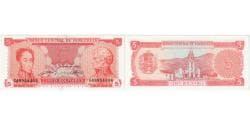 Venezuela, 5 Bolivares, 1989-09-21, F(12-15)