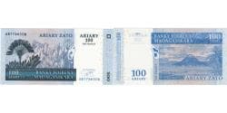 Madagascar, 100 Ariary, 2004, KM:86a, UNC(65-70)