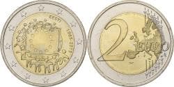 Estonia, 2 Euro, Flag, 2015, , Bi-Metallic