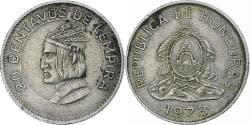 Honduras, 20 Centavos, 1973