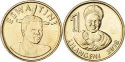 Coin, Swaziland, Lilangeni, 2018, ESWATINI., , Aluminum-Bronze