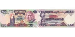 Zambia, 50 Kwacha, KM:28a, UNC(65-70)